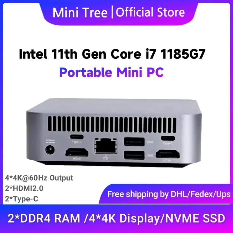   ̴ PC ǻ, ǽ ̹ ũž PC, 11   i7 1185G7 DDR4 NVME,   6,  10, 4K HDMI CŸ